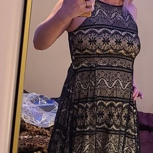 G Collection blue lace dress size Medium